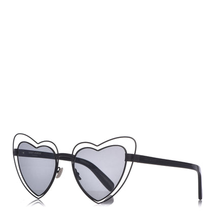 Saint Laurent Metal Loulou SL197 Sunglasses Black 1 of 7
