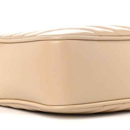 Saint Laurent Calfskin Matelasse Monogram Lou Camera Bag Ivory Natural 8 of 9