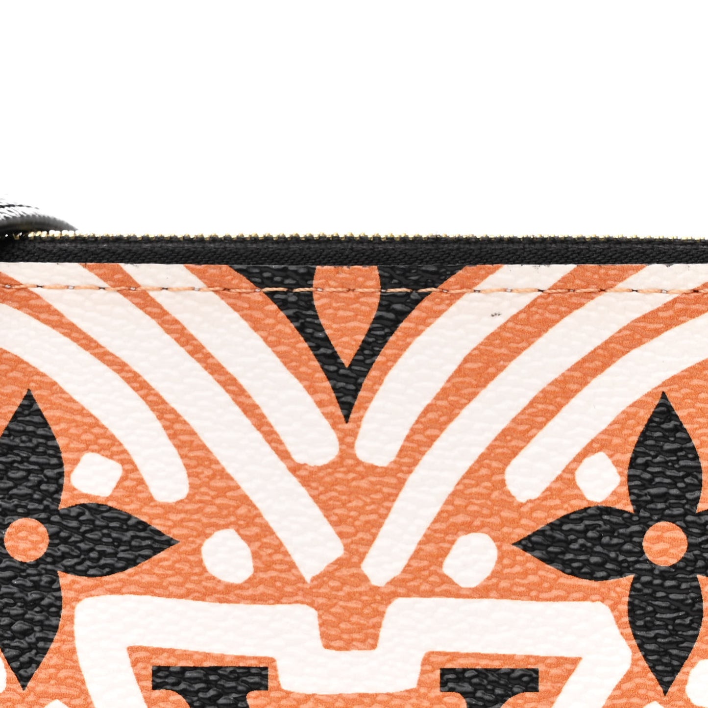 Monogram Giant Crafty Double Zip Pochette Creme Caramel