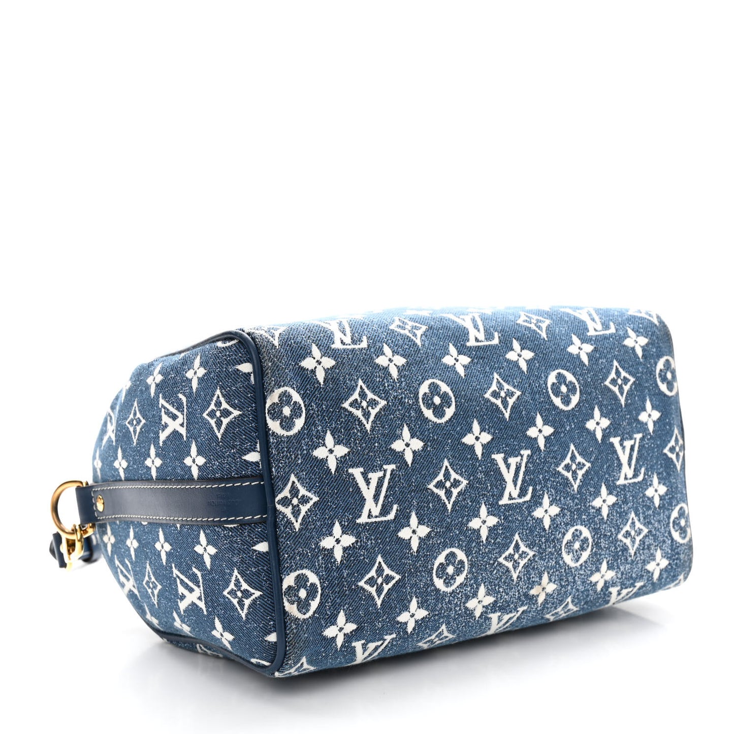 Monogram Jacquard Denim Speedy Bandouliere 25 Bleu