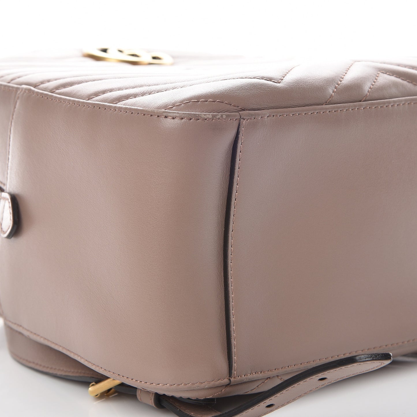 Calfskin Matelasse GG Marmont Backpack Porcelain Rose