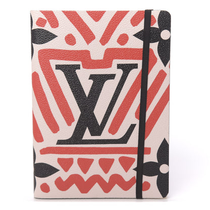 Louis Vuitton Monogram Giant Crafty Clemence Notebook Creme Rouge Black 1 of 6