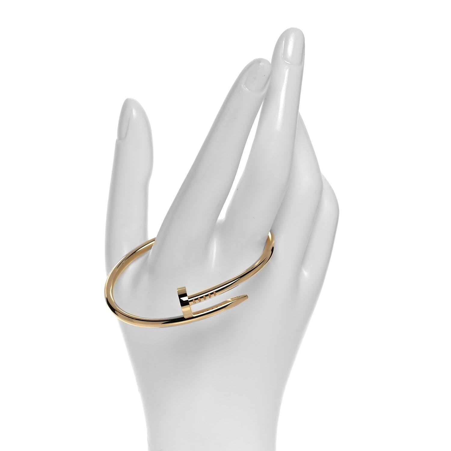 Cartier 18K Yellow Gold Juste Un Clou Bracelet 17 2 of 6