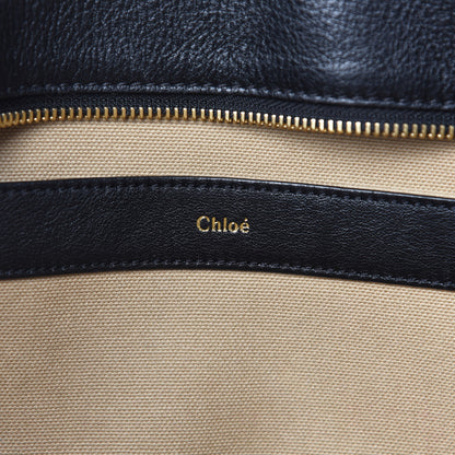 Chloe Calfskin Isa Tote Black 9 of 11