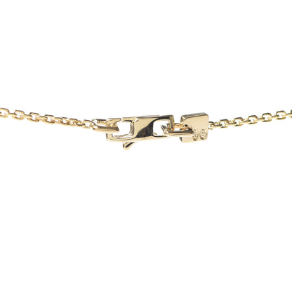Louis Vuitton 18K Yellow Gold Diamond ID Nameplate Necklace 4 of 5