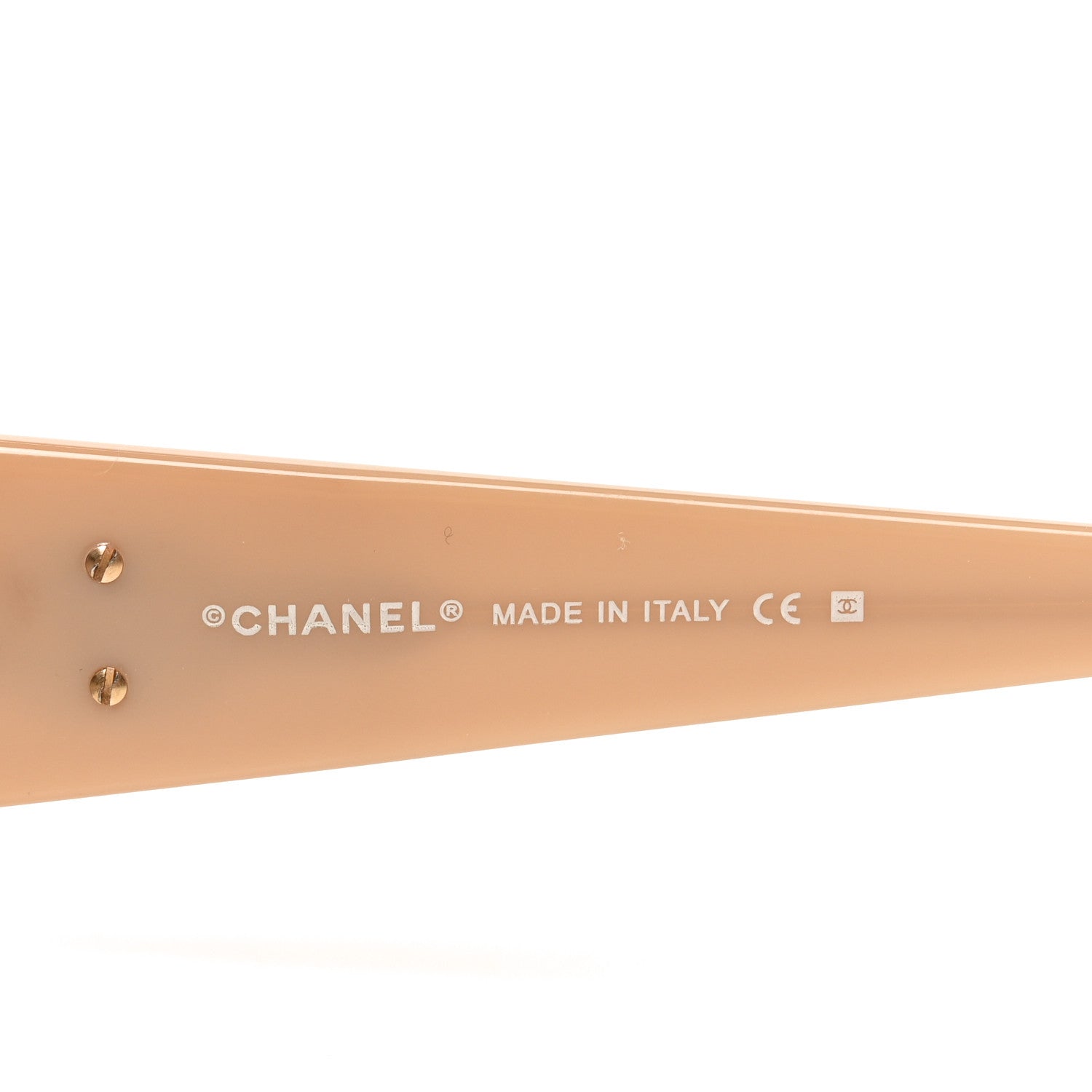 Chanel Acetate Rectangle Sunglasses 5078 Black Beige 5 of 6