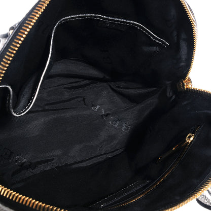 Burberry Heritage Grain Small Orchard Bowling Bag Silver 5 of 14
