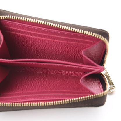 Louis Vuitton Damier Ebene 2020 Christmas Animation Roller Coaster Zippy Coin Purse Pivoine 4 of 5