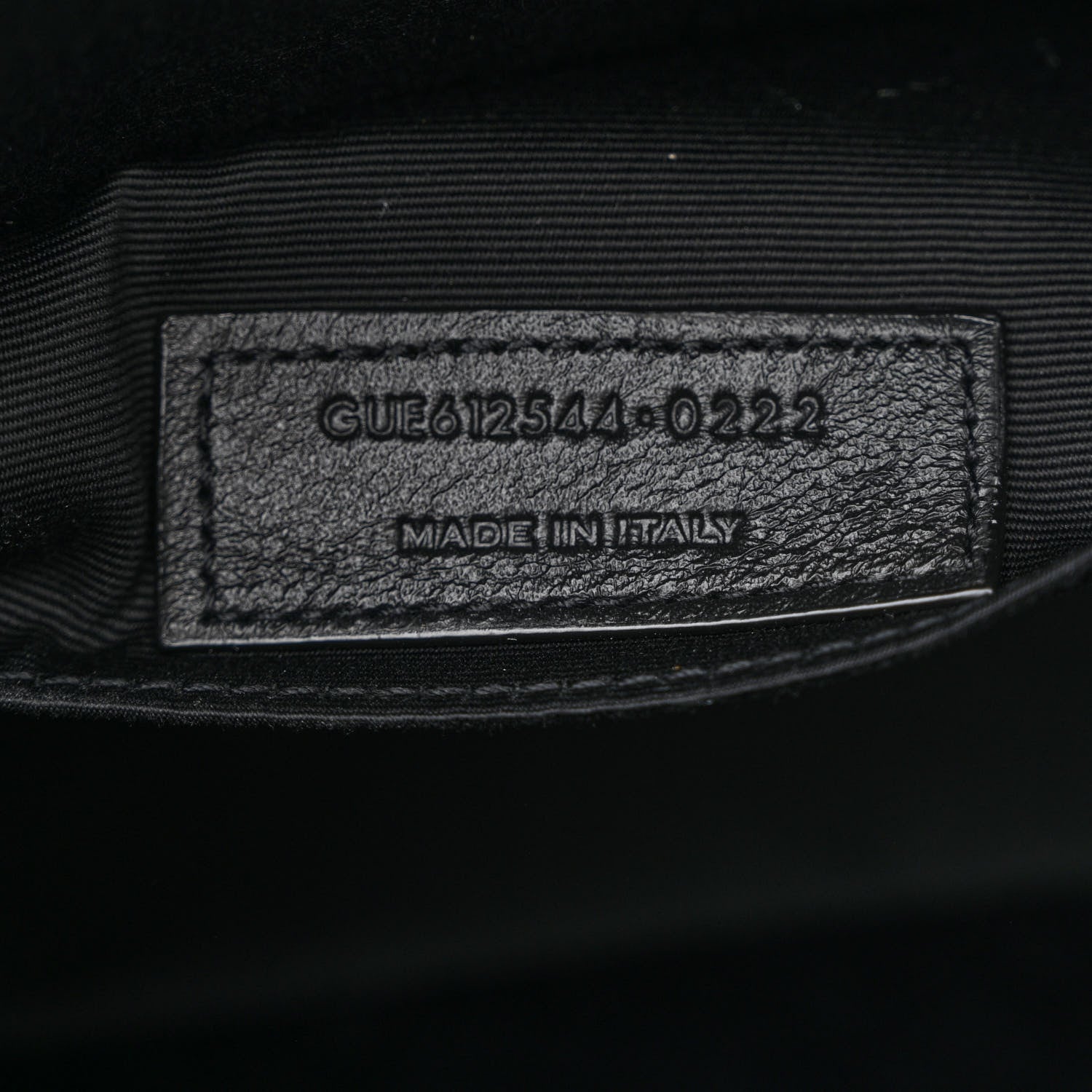 Saint Laurent Calfskin Matelasse Monogram Monochrome Lou Camera Bag Black 7 of 10