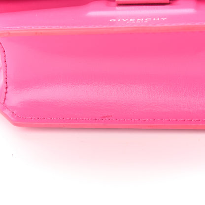 Givenchy Calfskin Bow Cut Chain Wallet Fuchsia 10 of 10