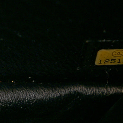 Chanel Metallic Aged Calfskin Quilted Reissue 2.55 Accordion Flap Black 8 of 11