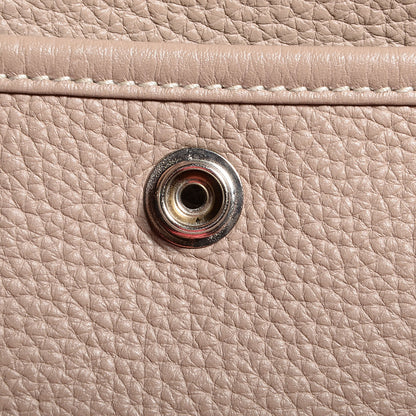 Hermes Taurillon Clemence Evelyne III GM Gris Tourterelle 12 of 15