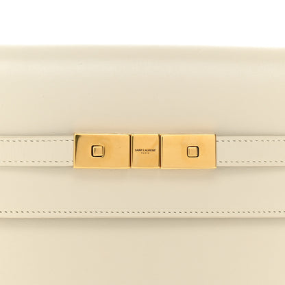 Saint Laurent Smooth Calfskin Manhattan Shoulder Bag Crema Soft 8 of 10