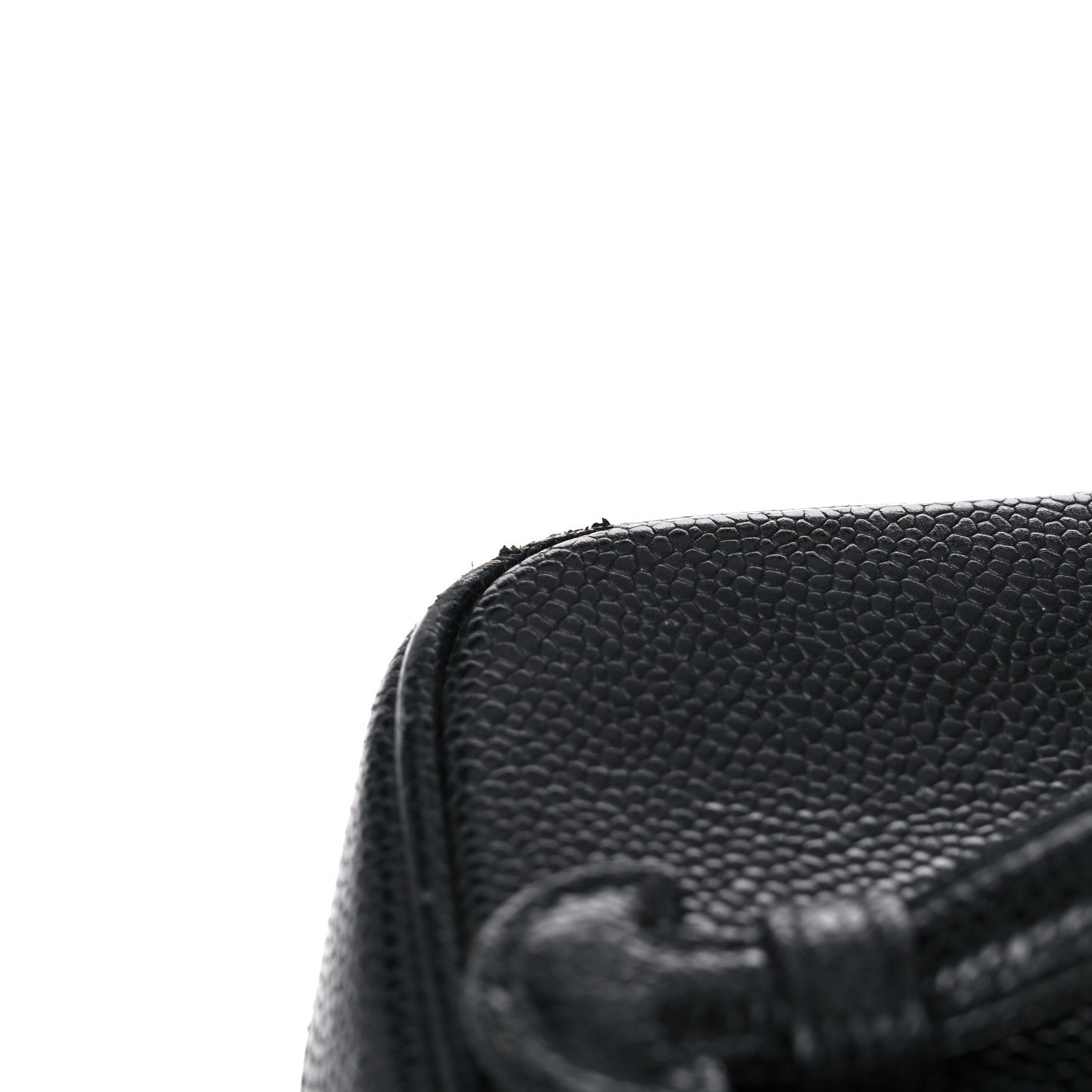 Chanel Caviar Vanity Cosmetic Case Black 17 of 18