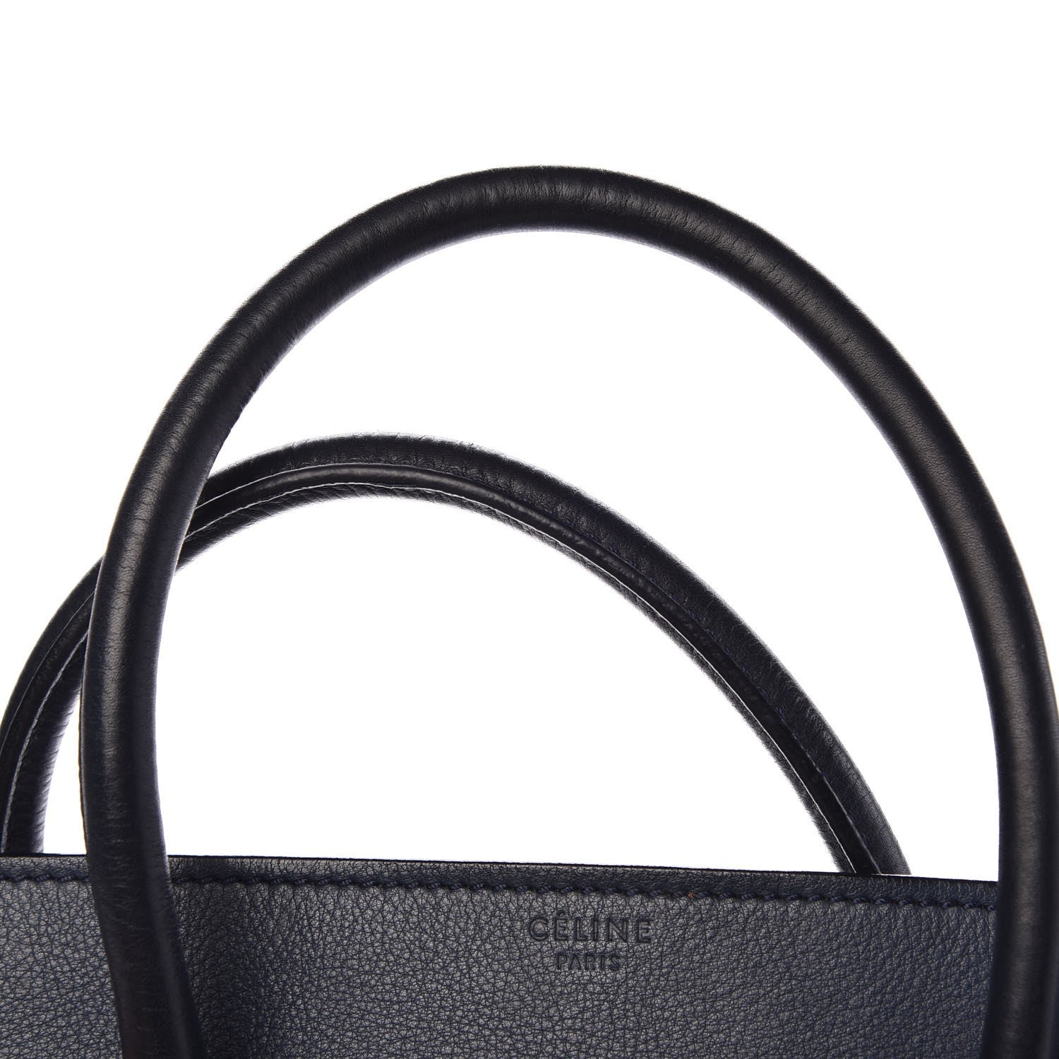 Celine Supple Calfskin Medium Phantom Luggage Midnight 8 of 13