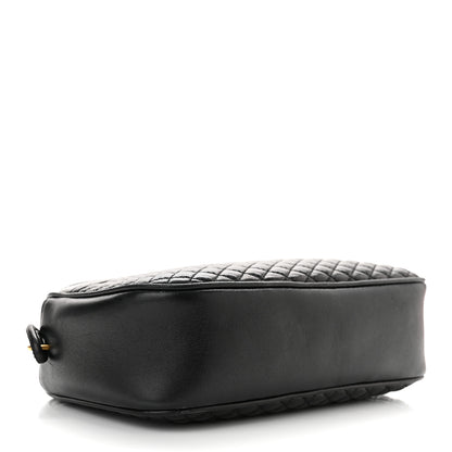 Saint Laurent Lambskin Quilted Victoire Camera Bag Black 4 of 10