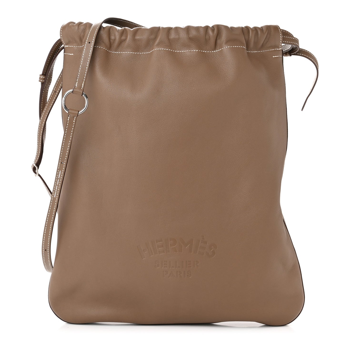 Cheri Calfskin Bridado Backpack Etoupe