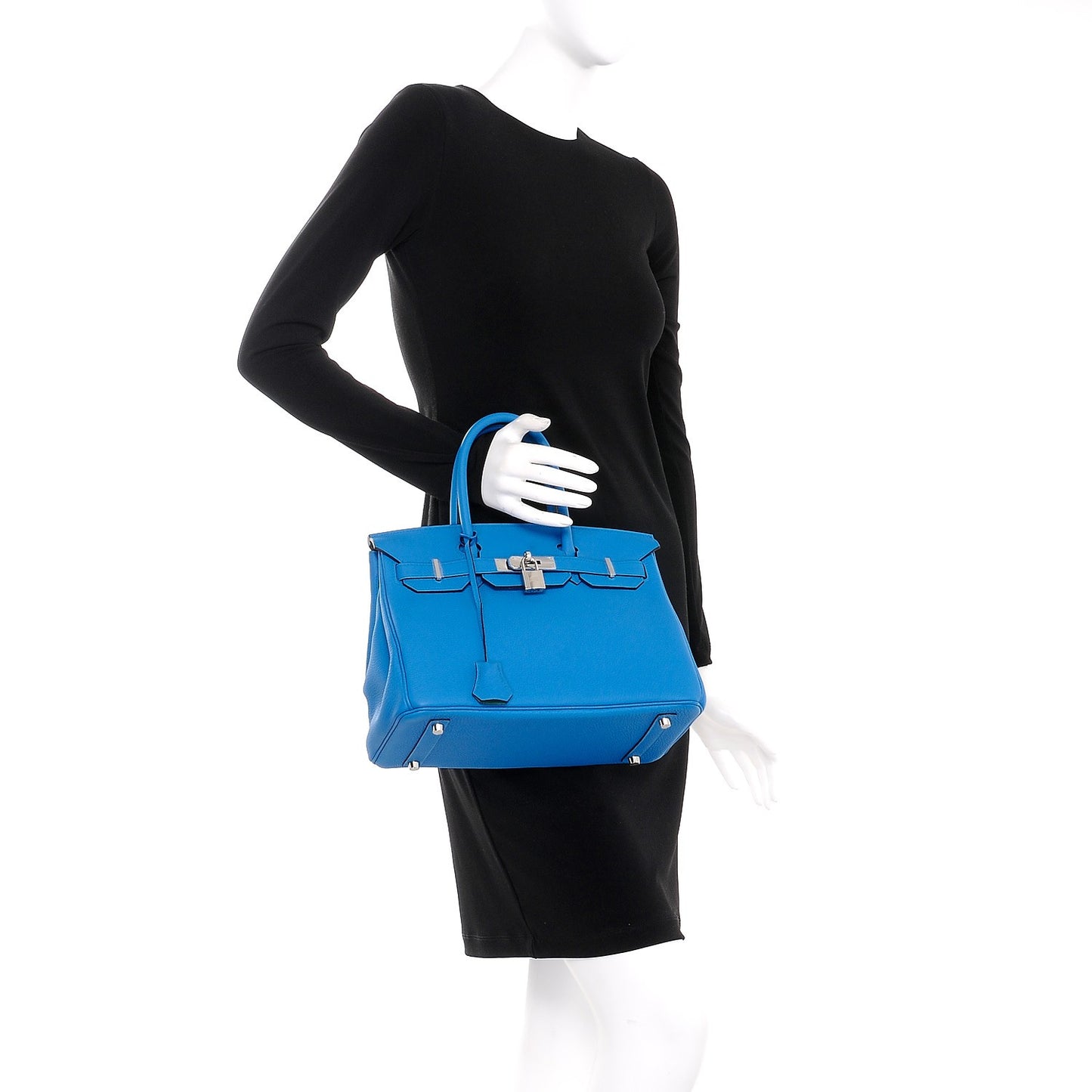 Togo Birkin 30 Bleu Zanzibar Malachite