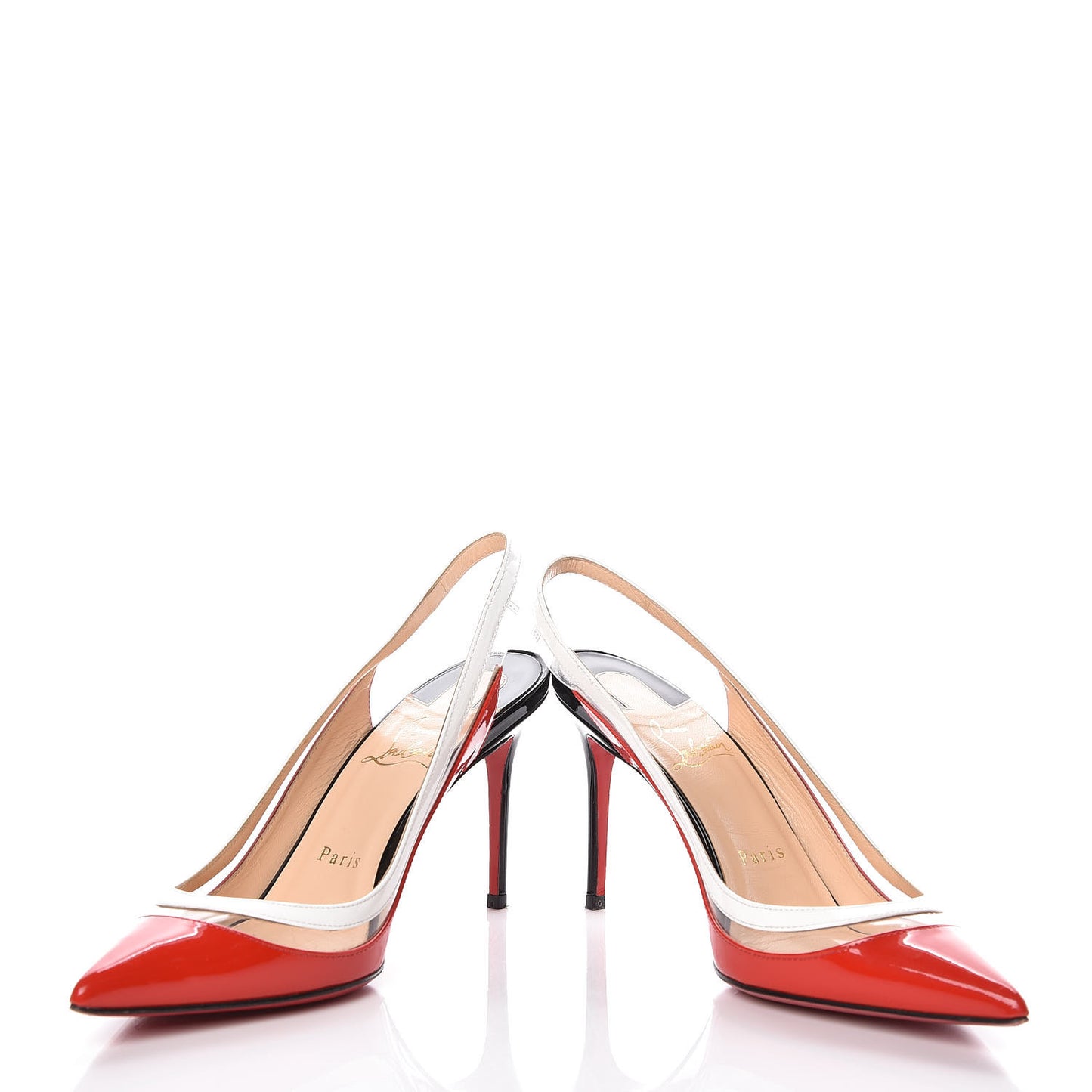 Patent PVC Paulina 100 Pumps 36 Carazon