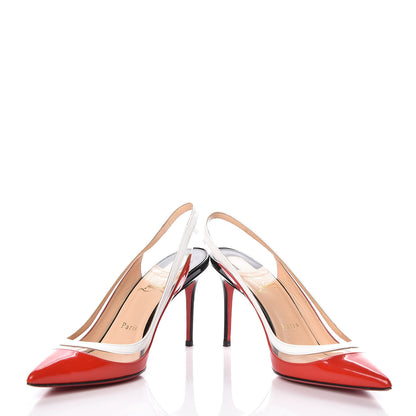 Christian Louboutin Patent PVC Paulina 100 Pumps 36 Carazon 6 of 10
