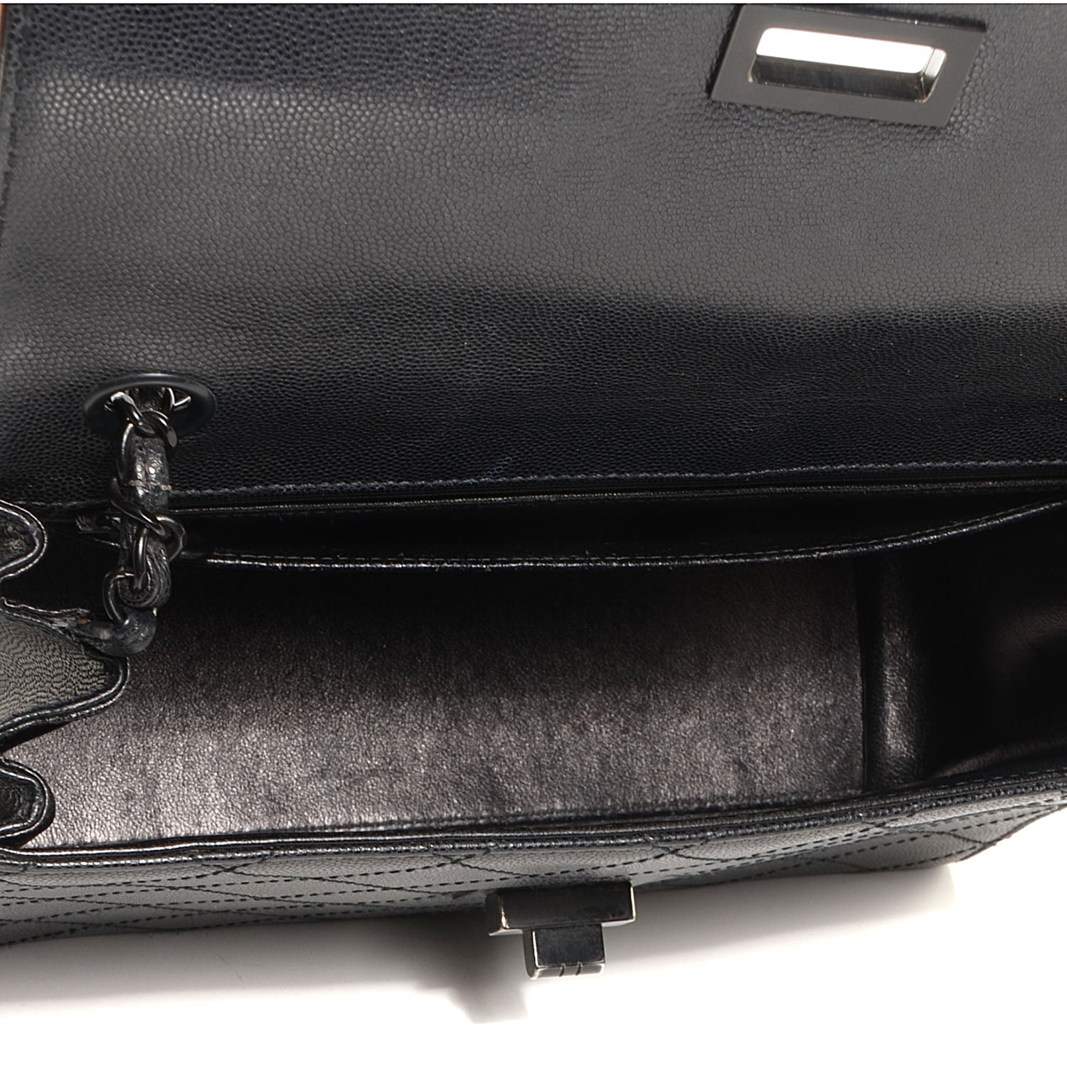 Chanel Caviar Mademoiselle Flap Bag Black 5 of 8