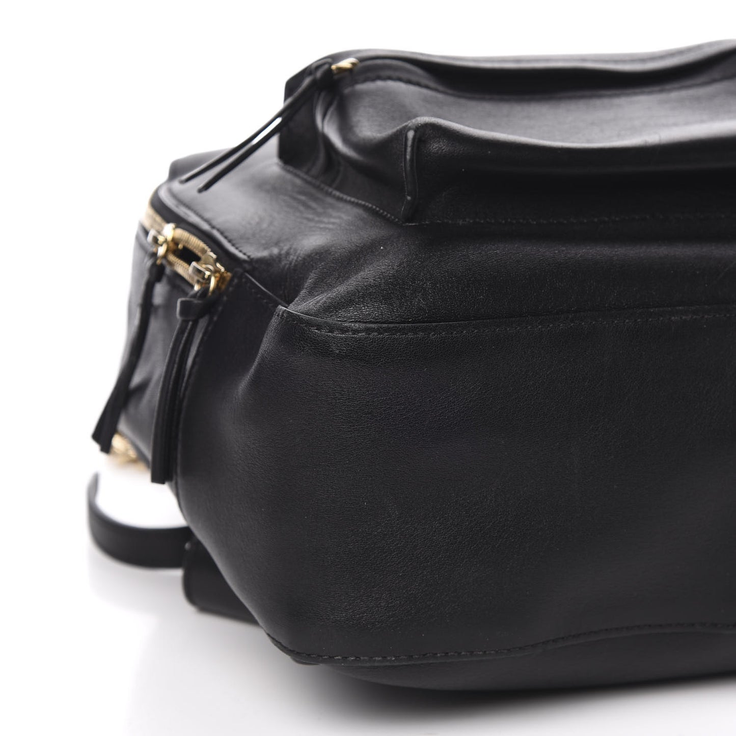 Calfskin Palazzo Medusa Backpack Black