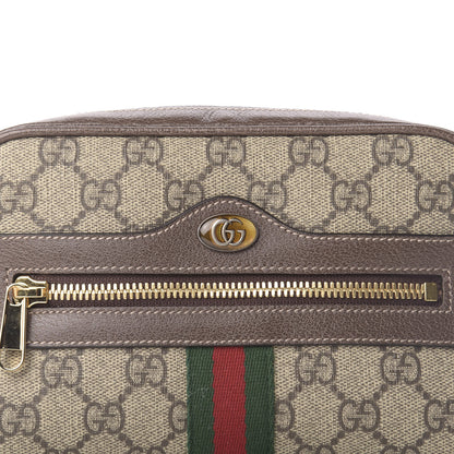 Gucci GG Supreme Monogram Web Small Ophidia Belt Bag 75 30 Dark Brown 10 of 10