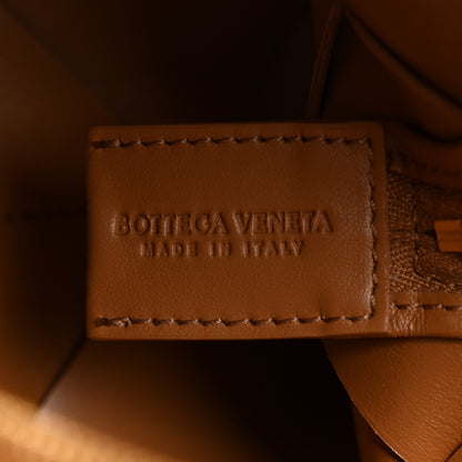 Bottega Veneta Lambskin Maxi Intrecciato Mini Cassette Camera Bag Acorn 6 of 9