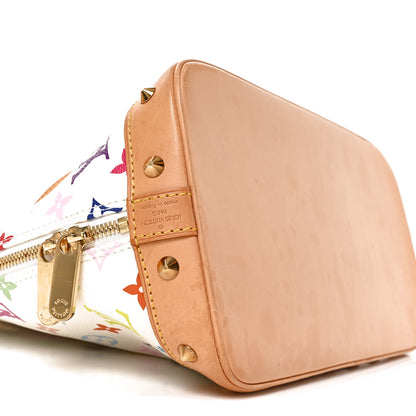 Louis Vuitton Monogram Multicolor Alma White 8 of 9