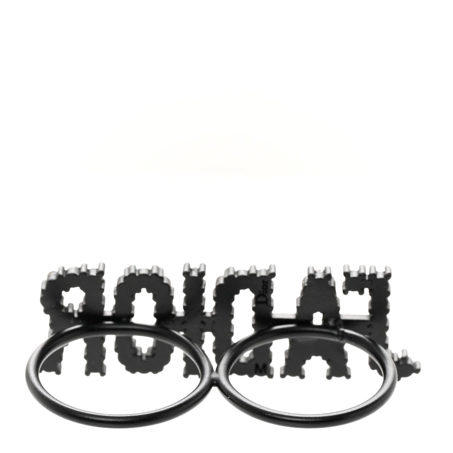 Crystal J'Adior Double Ring M Black