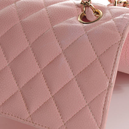 Chanel Caviar Medium Double Flap Pink 11 of 12