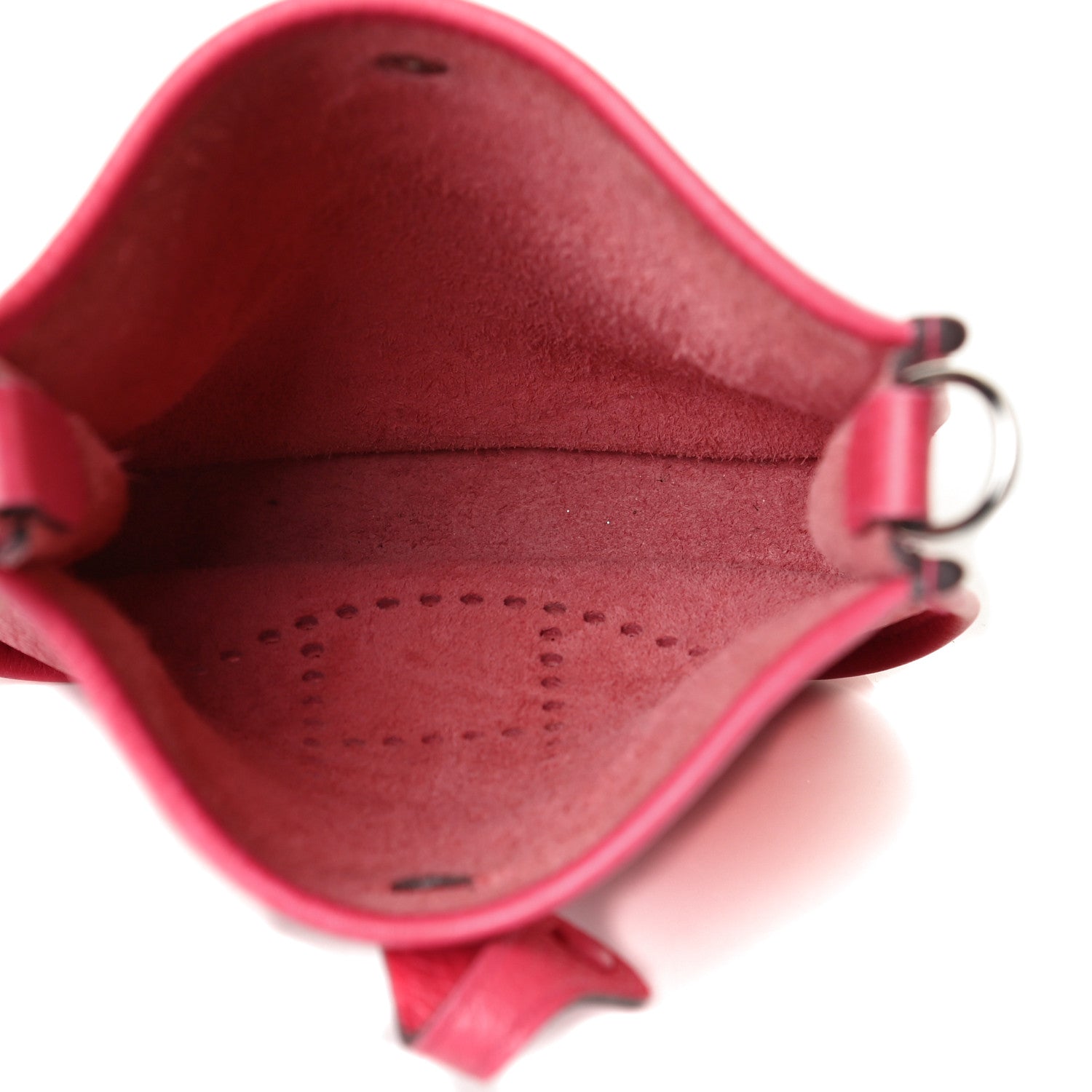 Hermes Taurillon Clemence Evelyne TPM Rose Extreme 5 of 14