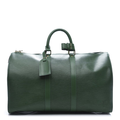Louis Vuitton Epi Keepall 45 Borneo 1 of 15