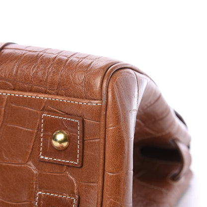 Mulberry Crocodile Embossed Bayswater Camel 9 of 11