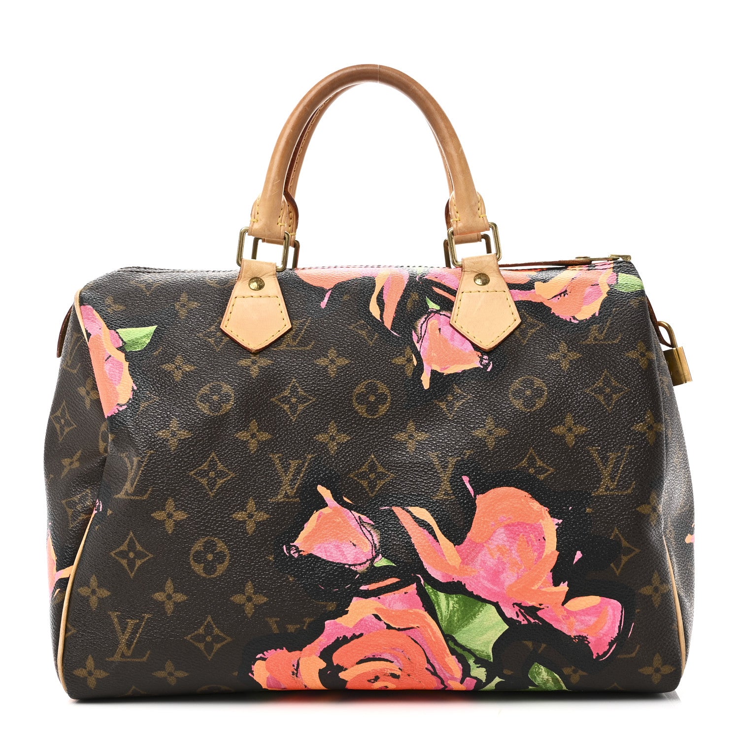 Louis Vuitton Monogram Roses Speedy 30 1 of 9