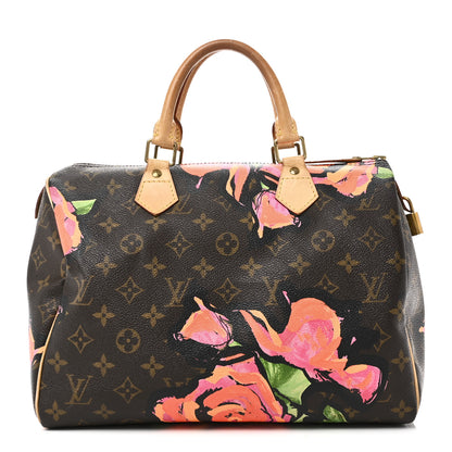 Louis Vuitton Monogram Roses Speedy 30 1 of 9