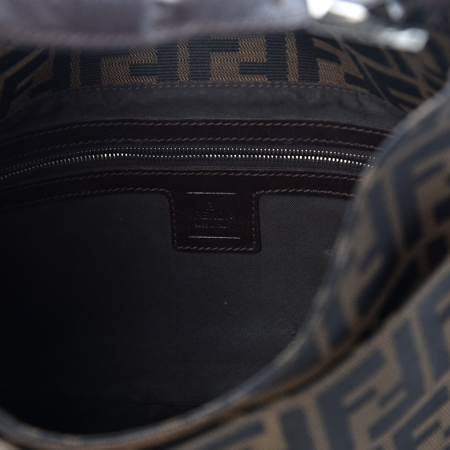 Fendi Zucca Hobo Tobacco 8 of 16