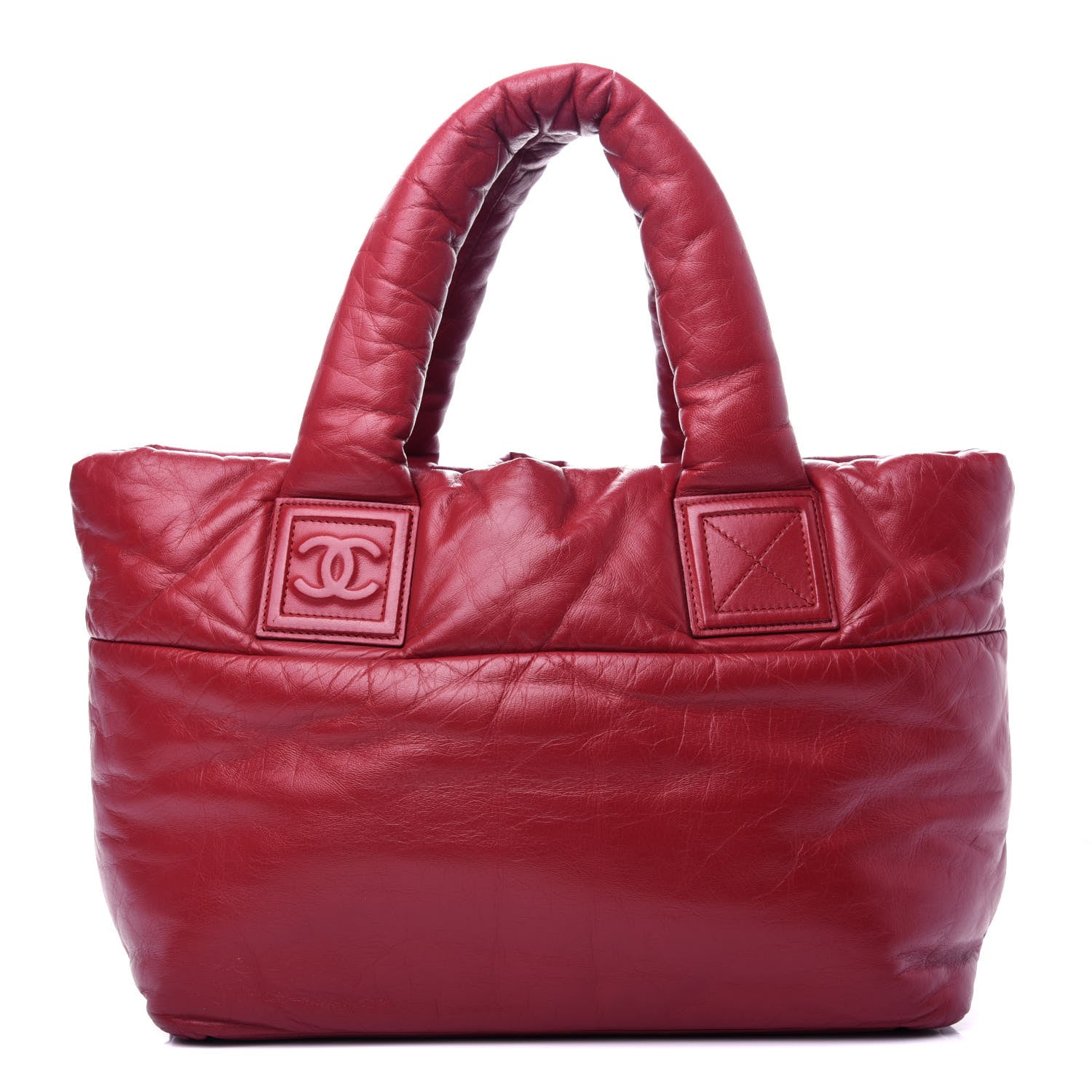 Chanel Nylon Quilted Small Coco Cocoon Reversible Tote Red 1 of 10