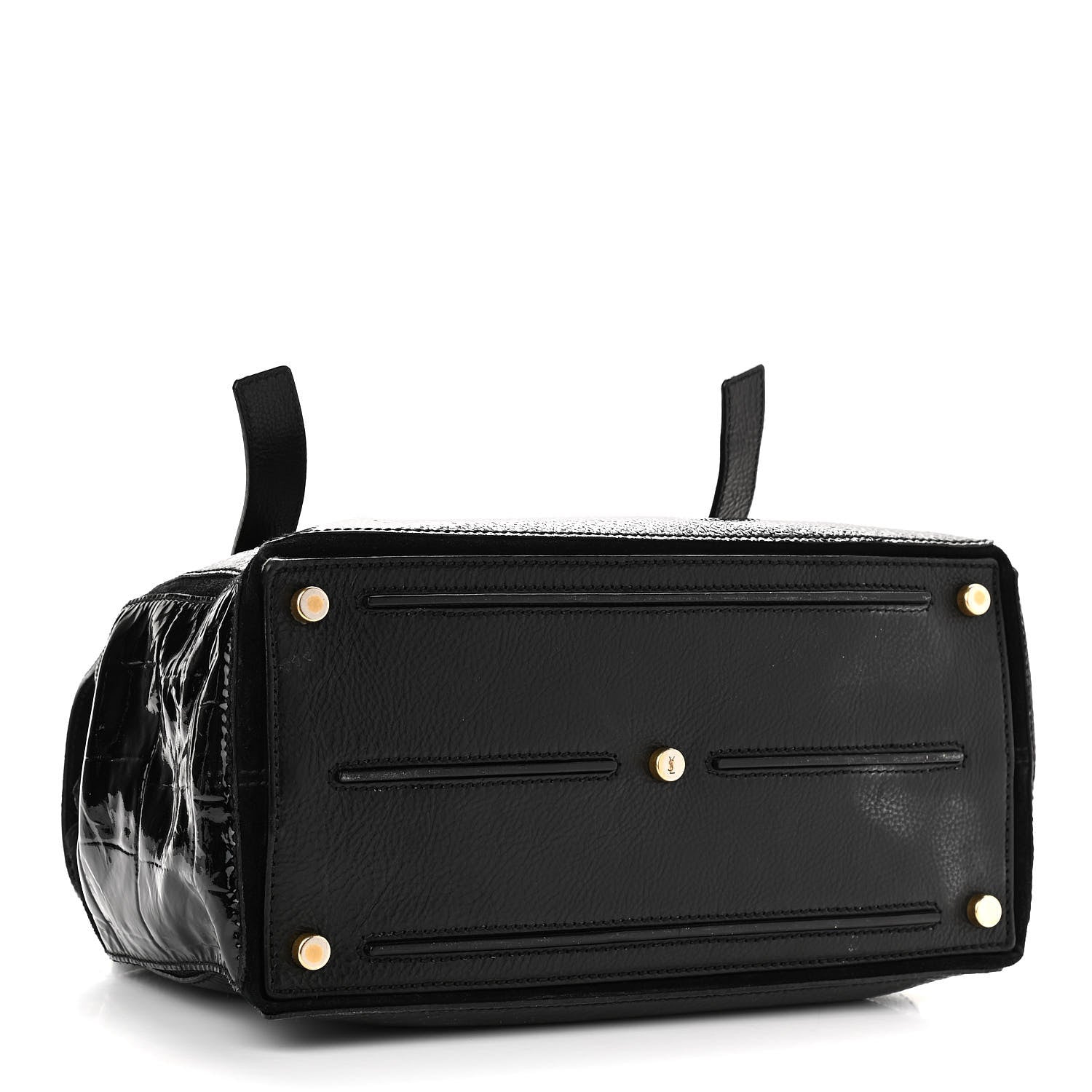 Saint Laurent Pony Hair Patent Medium Muse Two Black 4 of 15