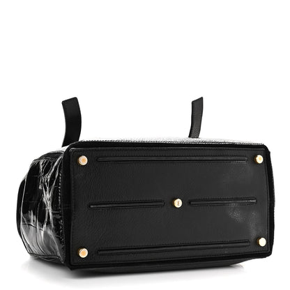 Saint Laurent Pony Hair Patent Medium Muse Two Black 4 of 15
