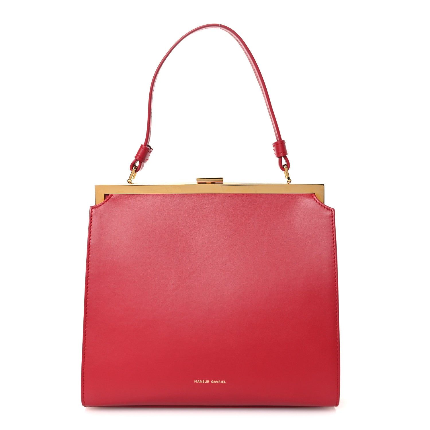 Mansur Gavriel Vegetable Tanned Calfskin Elegant Bag Flamma 1 of 10