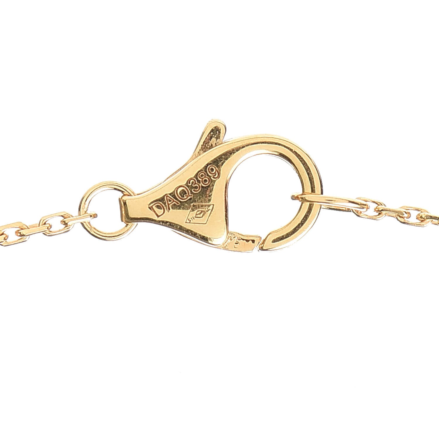 Cartier 18K Yellow Gold Diamond Lapis Lazuli XS Amulette de Pendant Necklace 4 of 7