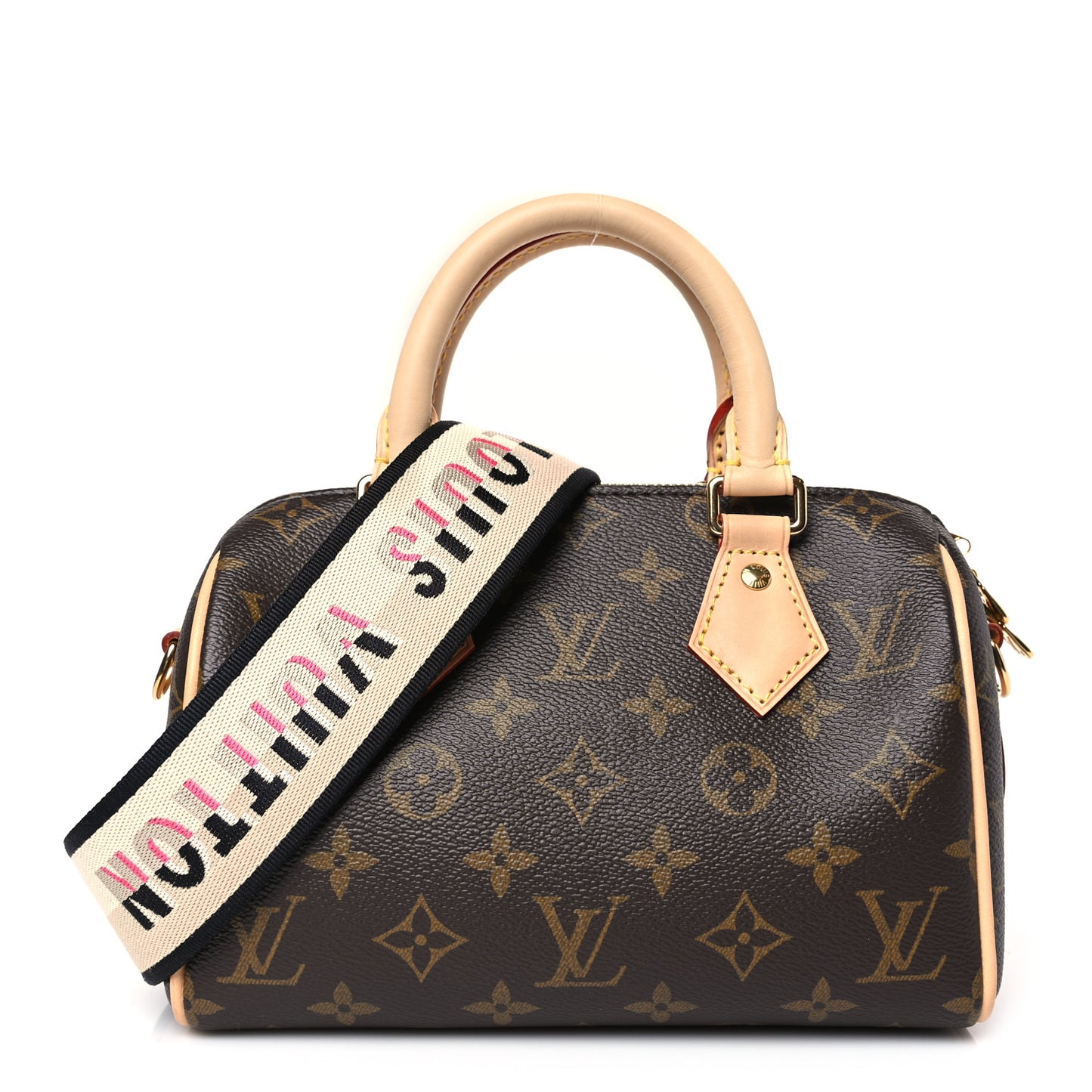 Monogram Speedy Bandouliere 20 Black