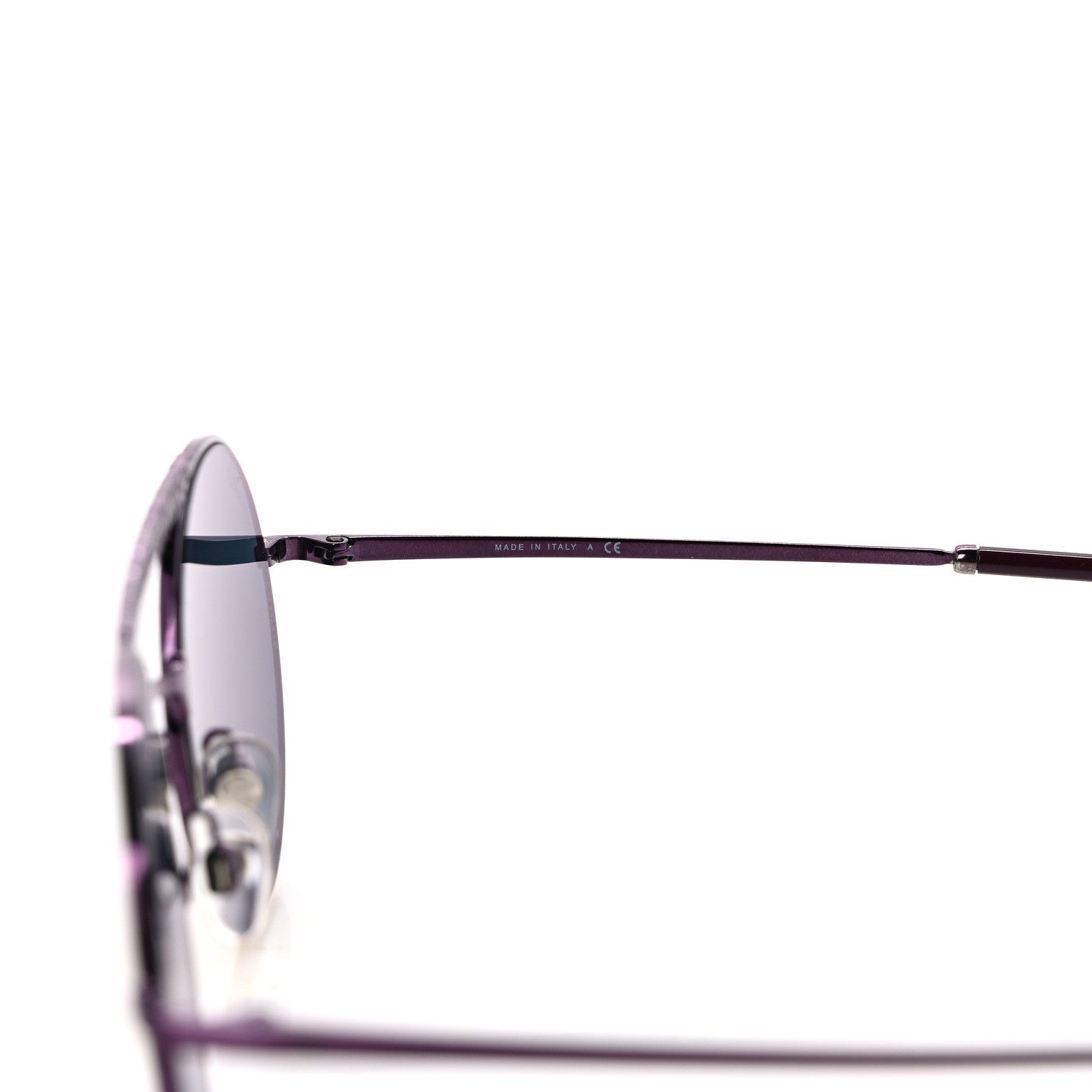 Chanel Metal Winter Round Sunglasses 4232 Bordeaux 6 of 7