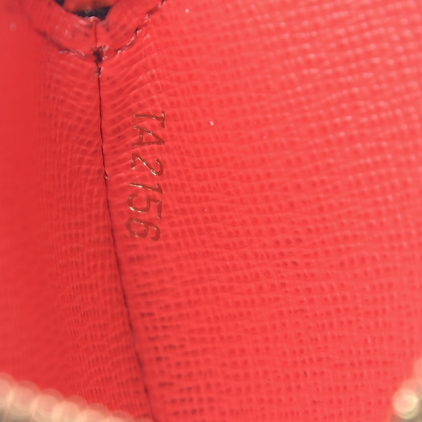 Monogram 2016 Christmas Animation Round Coin Purse Rouge