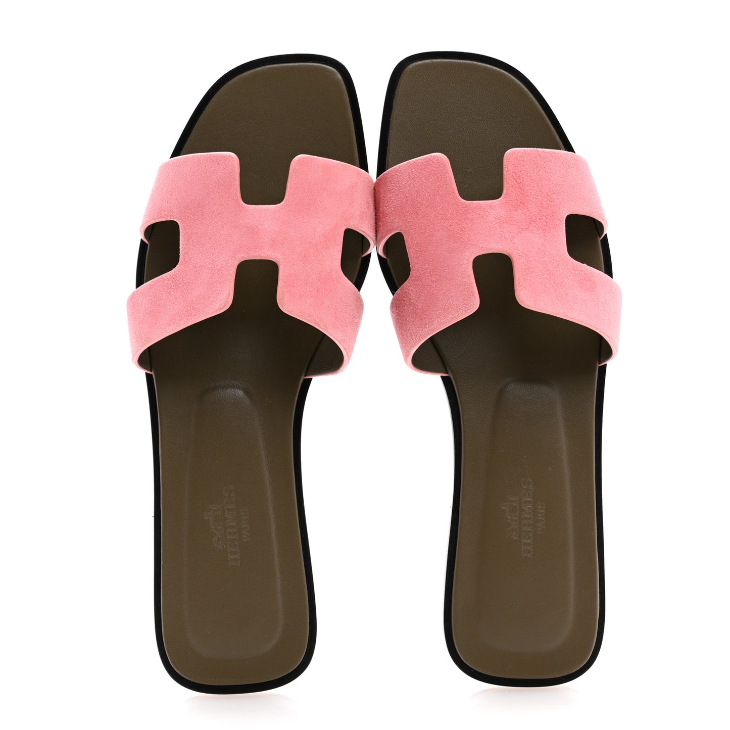 Suede Goatskin Oran Sandals 37 Rose Du Desert