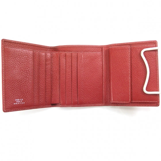 Clemence Wallet Red