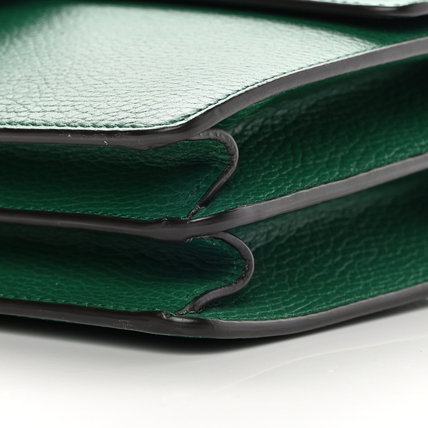 Gucci Pebbled Calfskin Small Dionysus Shoulder Bag Emerald 10 of 13