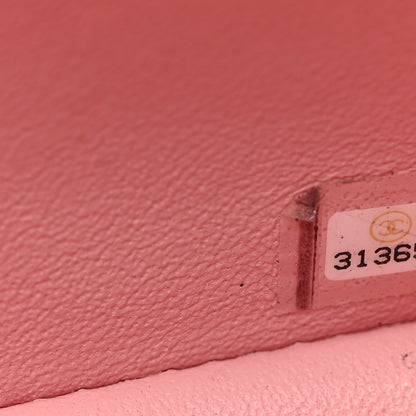 Chanel Lambskin Quilted Mini Rectangular Flap Pink 8 of 16