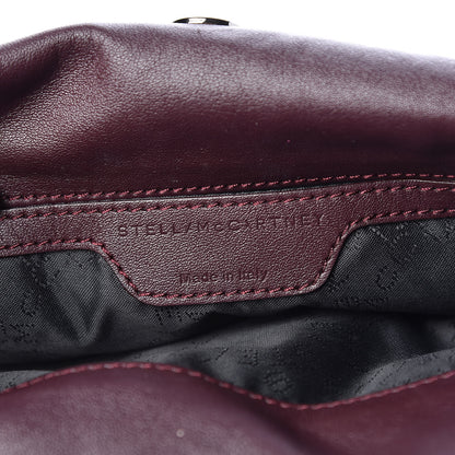 Stella McCartney Alter Nappa Embossed Mini Star Falabella Tote Burgundy 8 of 10